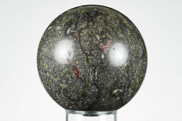 Polished Dragon's Blood Jasper Sphere - South Africa #202787